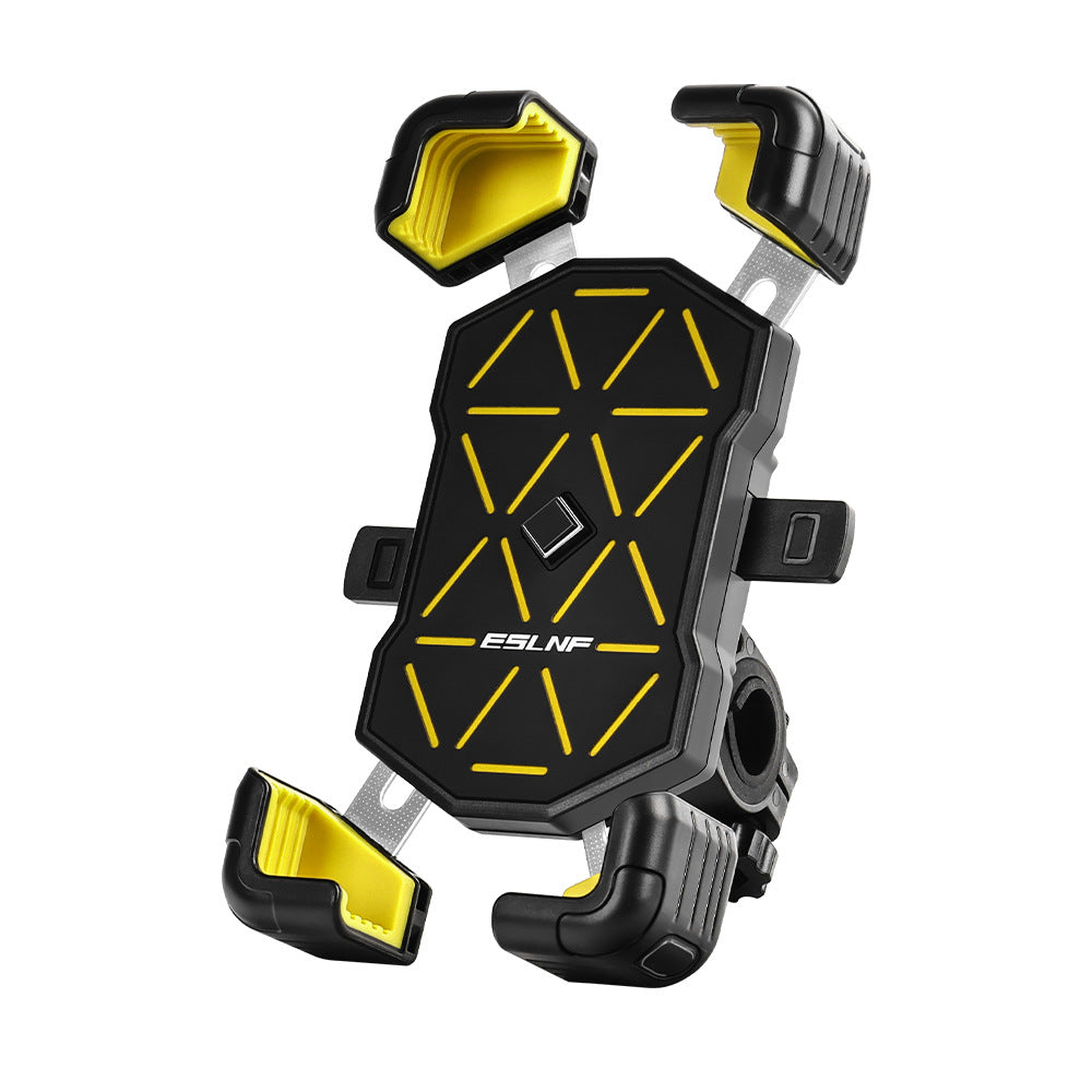 ESLNF Bike Phone Holder Universal 360° View Bicycle Phone Holder 4.5-7.2inch Mobile Phone Stand Shockproof Motorcycle Bracket