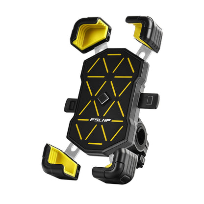 ESLNF Bike Phone Holder Universal 360° View Bicycle Phone Holder 4.5-7.2inch Mobile Phone Stand Shockproof Motorcycle Bracket